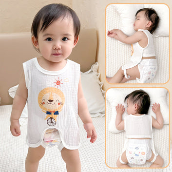 Baby Summer Sleeping Vest Romper